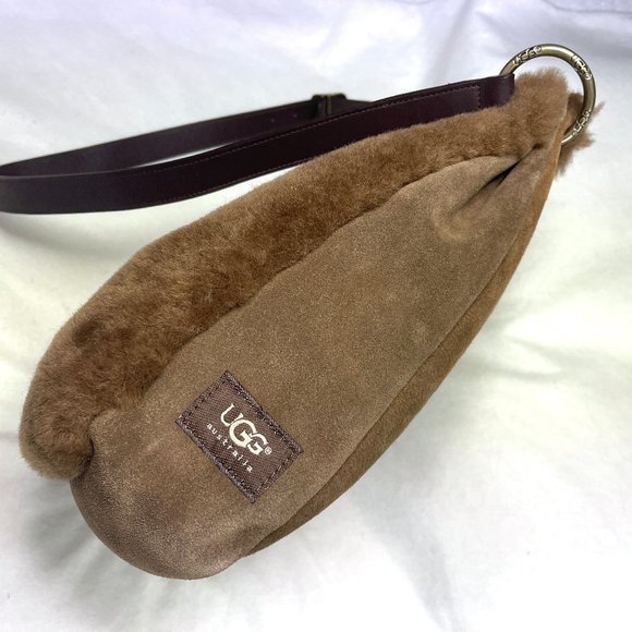 Auc Ugg Australia shearling  hobo/shoulder bag - Picture 7 of 16